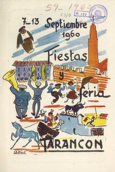 Fiestas y Feria de Nuestra Señora de Riánsares 1960 Tarancón